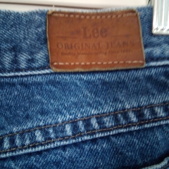 Vintage Lee Original High Waist Mom Jeans 10 M - Picture 2 of 6